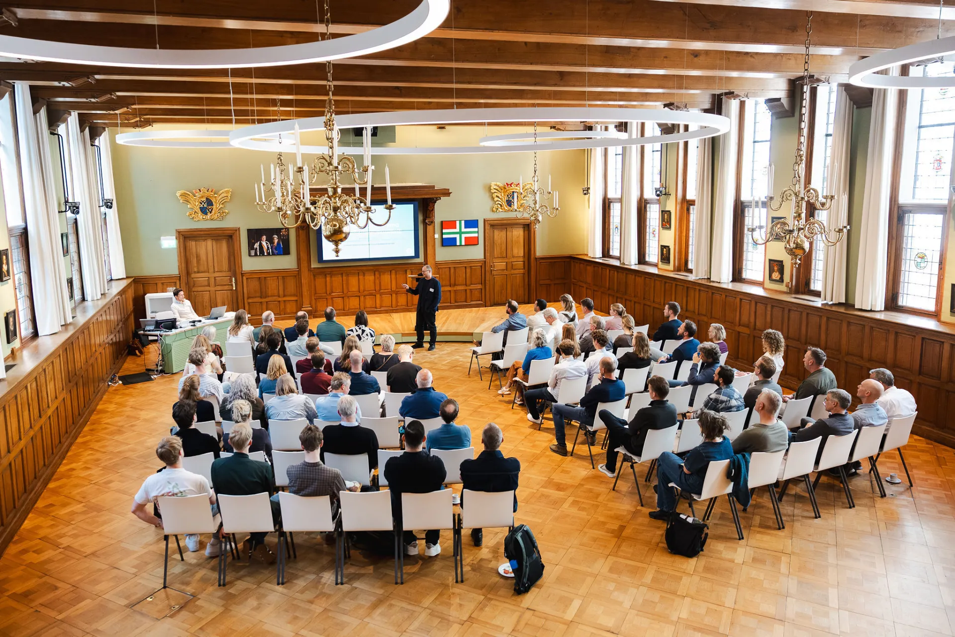 Communitybijeenkomst Deel'm in provinciehuis Groningen