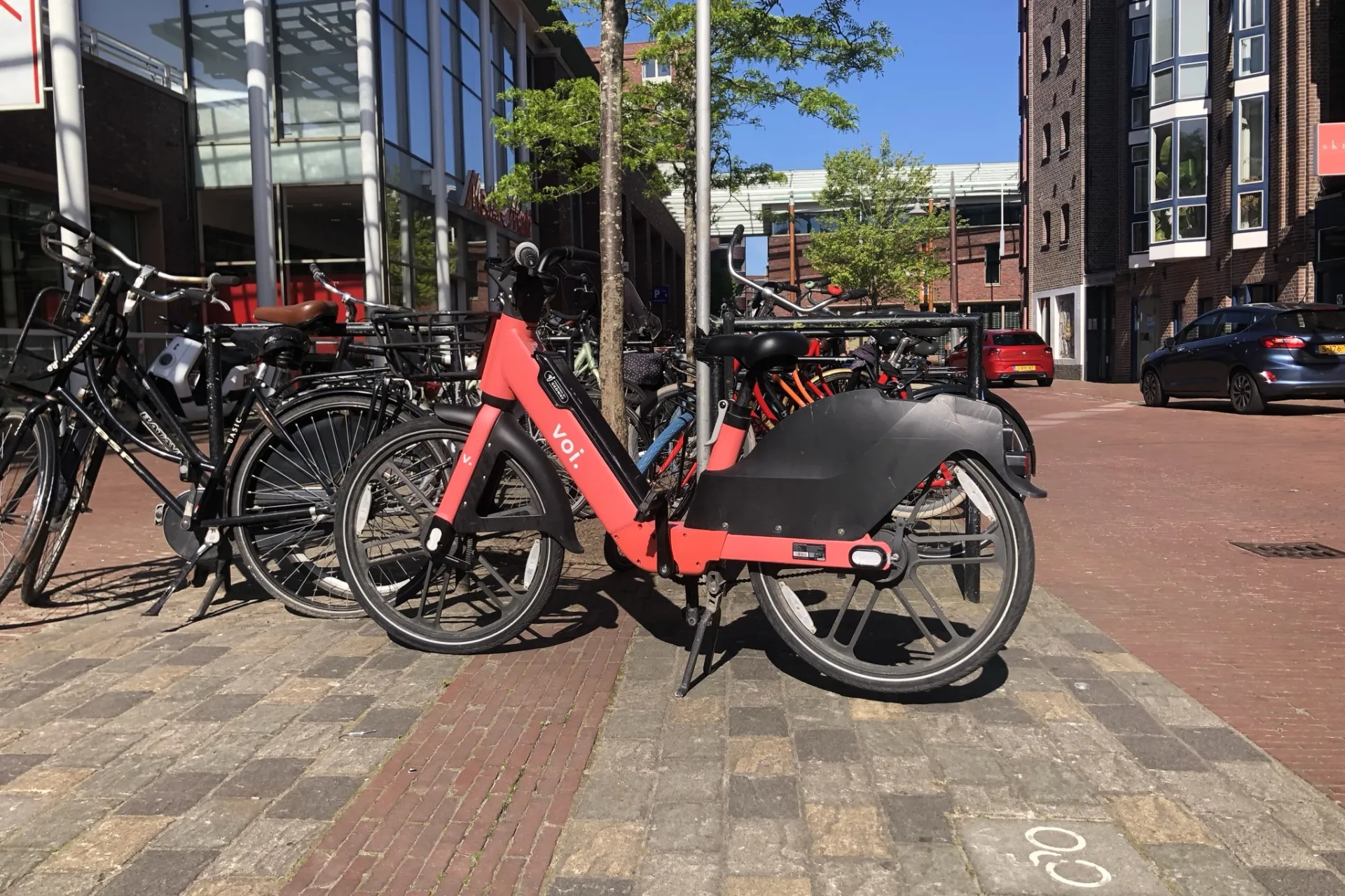 Deelfiets Voi Groningen